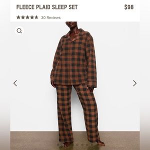 Skims plaid set